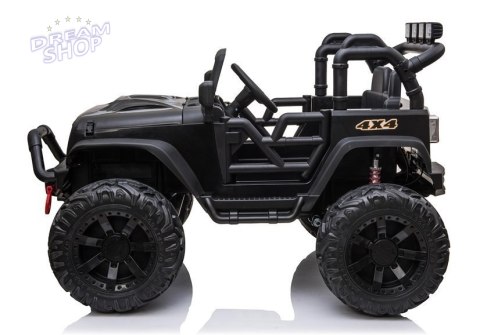 Auto na akumulator Jeep JC666 Czarny Lakierowany Auto na akumulator Jeep JC666 Czarny Lakierowany