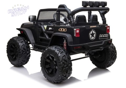Auto na akumulator Jeep JC666 Czarny Lakierowany Auto na akumulator Jeep JC666 Czarny Lakierowany