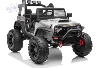 Auto na akumulator Jeep JC666 Srebrny Lakierowany