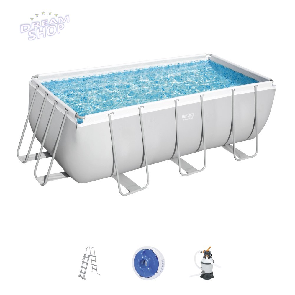 Basen Stelażowy 412 x 201 x 122 cm Bestway 56457 Basen Stelażowy 412 x 201 x 122 cm Bestway 56457