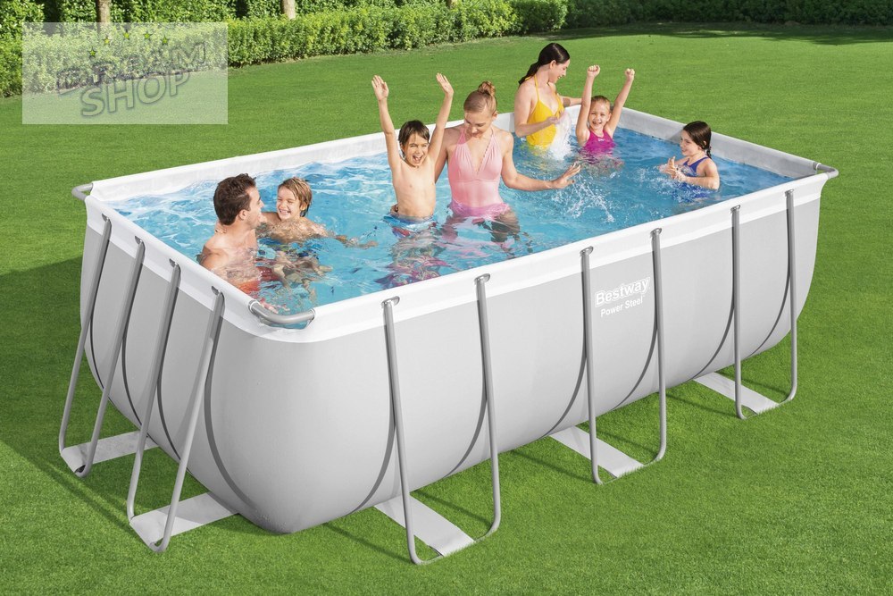 Basen Stelażowy 412 x 201 x 122 cm Bestway 56457 Basen Stelażowy 412 x 201 x 122 cm Bestway 56457