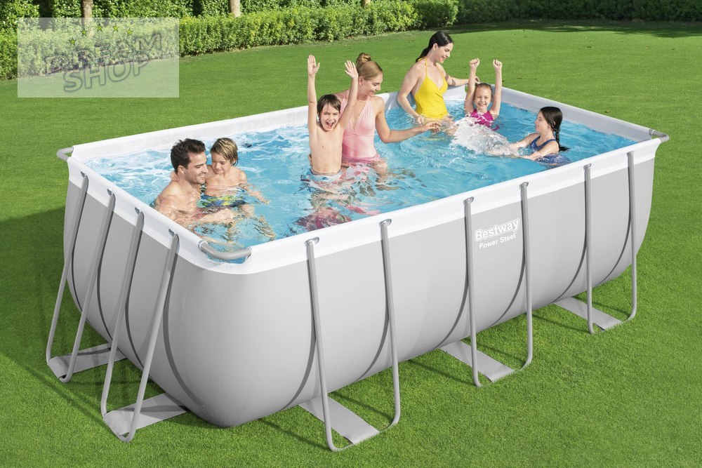 Basen Stelażowy 412 x 201 x 122 cm Bestway 56457 Basen Stelażowy 412 x 201 x 122 cm Bestway 56457