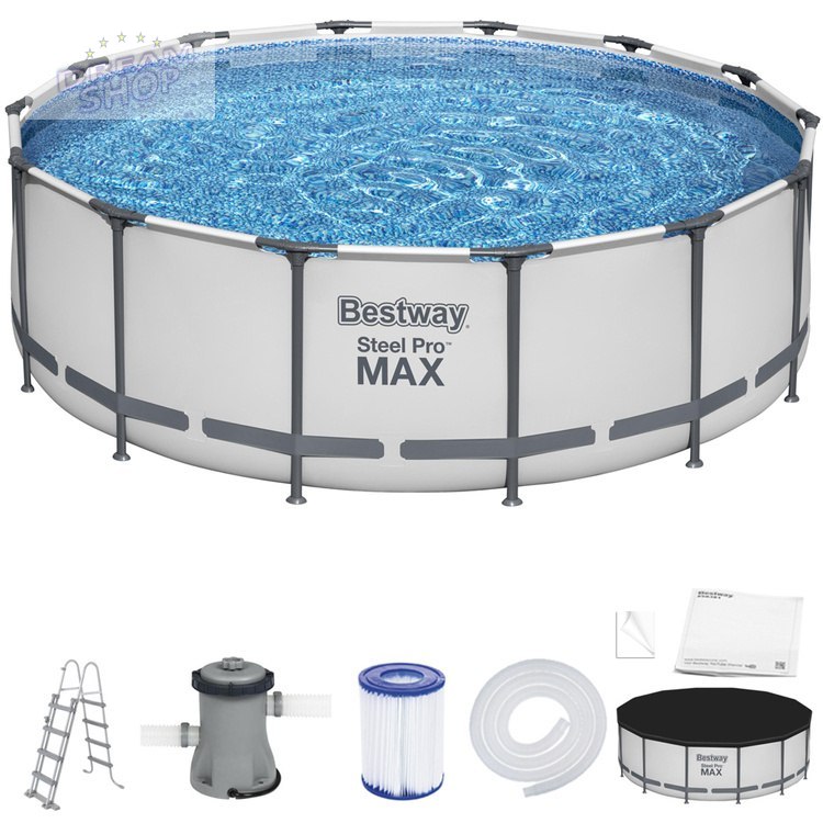 Bestway basen stelażowy 427x122cm 10w1 5612X Bestway basen stelażowy 427x122cm 10w1 5612X
