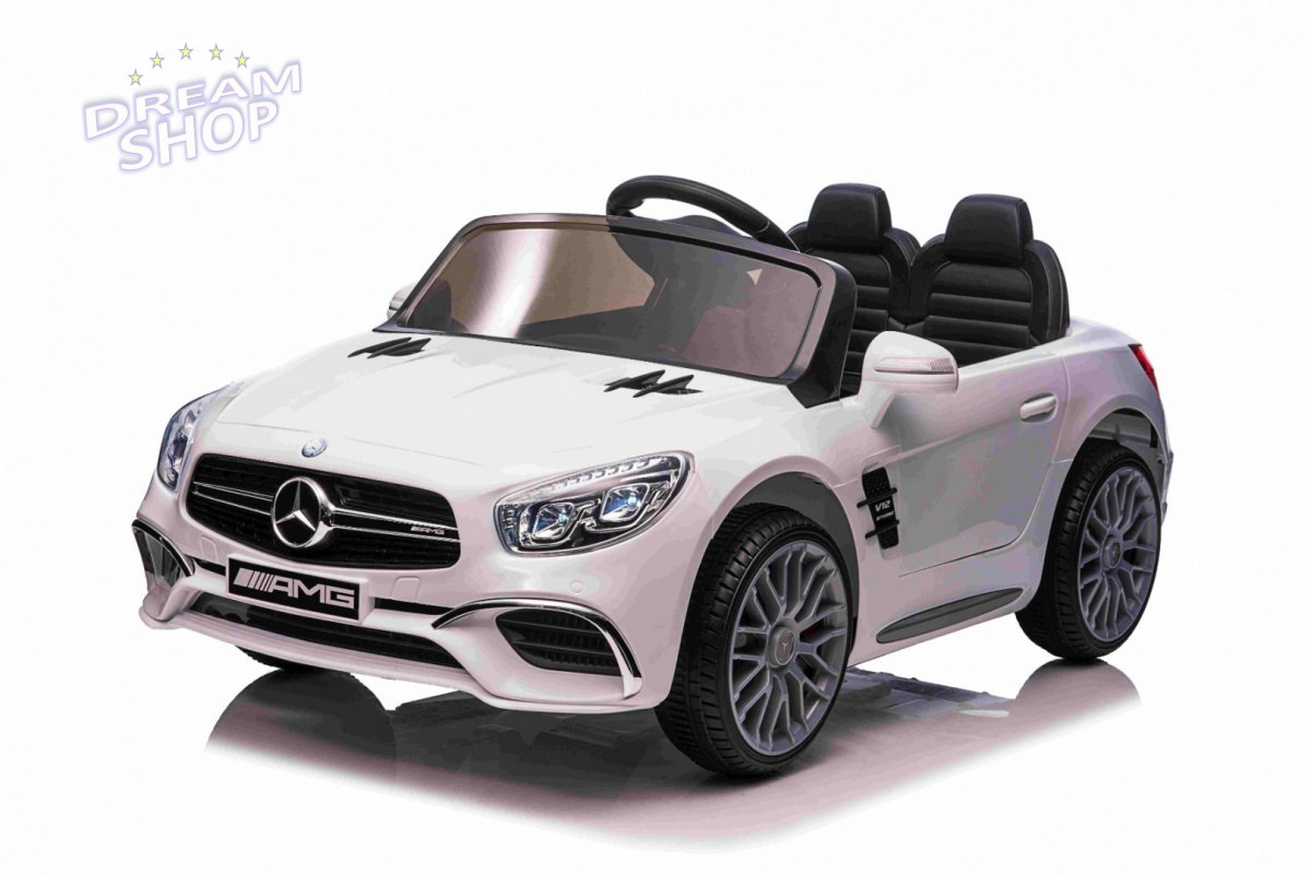 Pojazd Mercedes Benz AMG SL65 S Biały Pojazd Mercedes Benz AMG SL65 S Biały