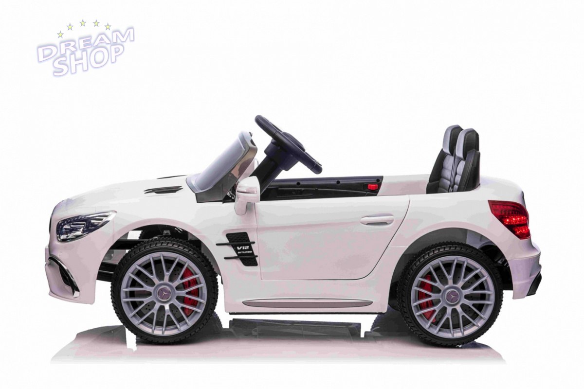 Pojazd Mercedes Benz AMG SL65 S Biały Pojazd Mercedes Benz AMG SL65 S Biały