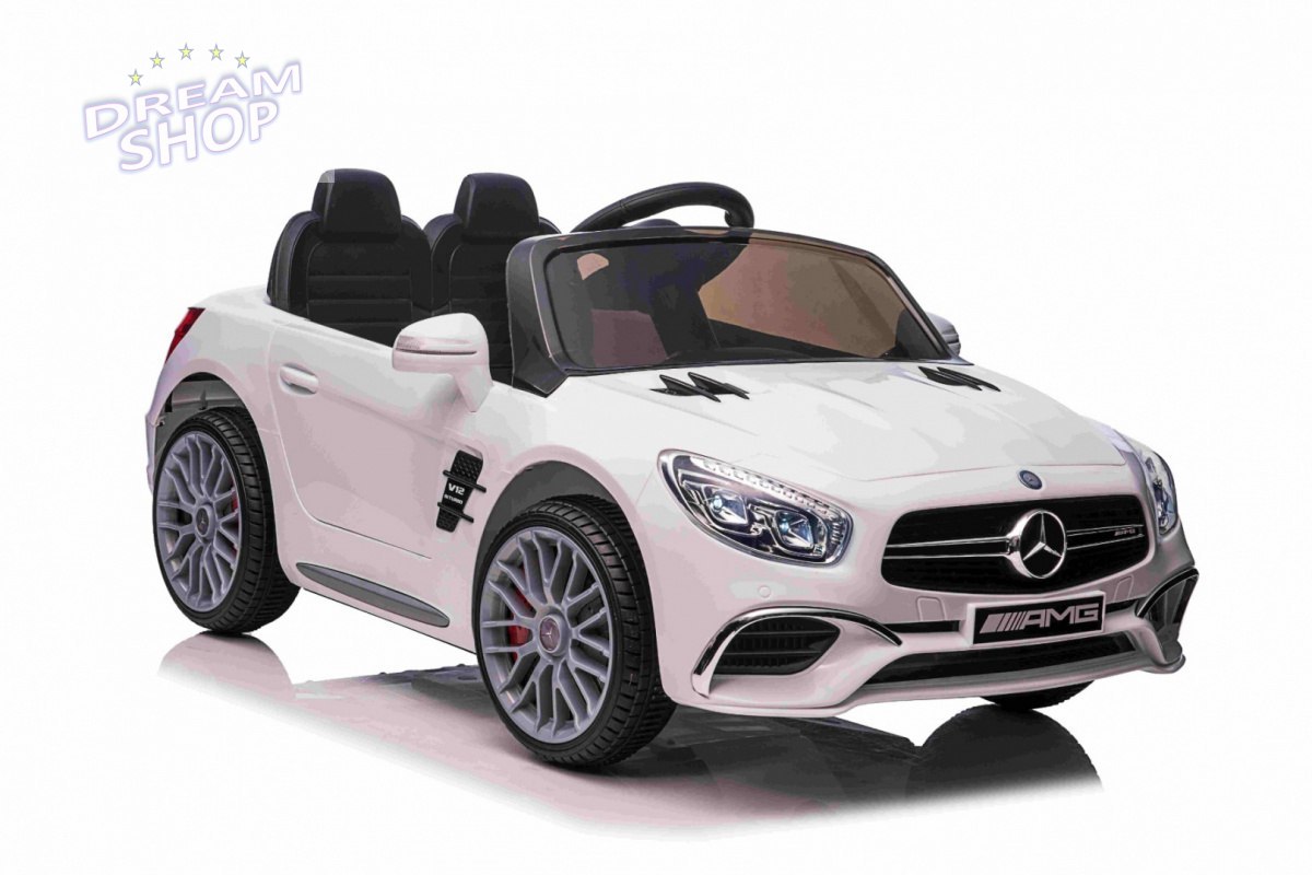 Pojazd Mercedes Benz AMG SL65 S Biały Pojazd Mercedes Benz AMG SL65 S Biały
