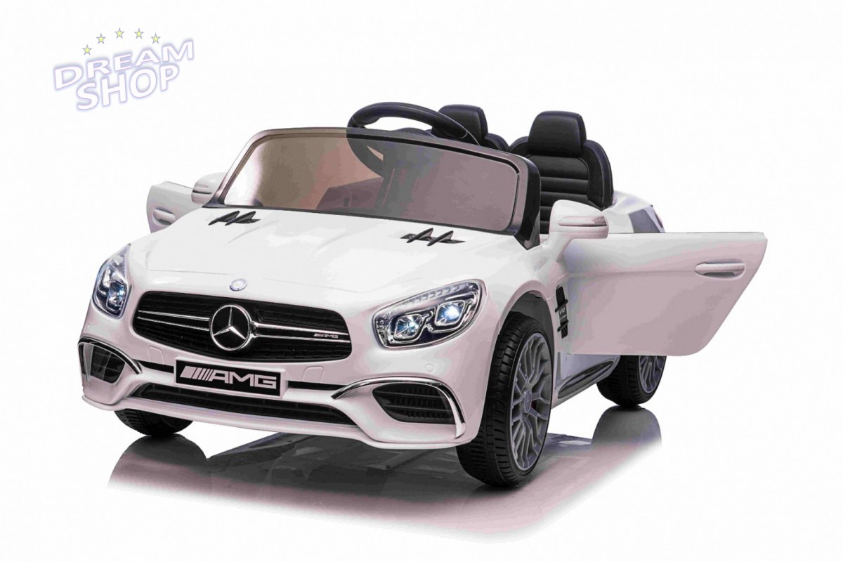 Pojazd Mercedes Benz AMG SL65 S Biały Pojazd Mercedes Benz AMG SL65 S Biały