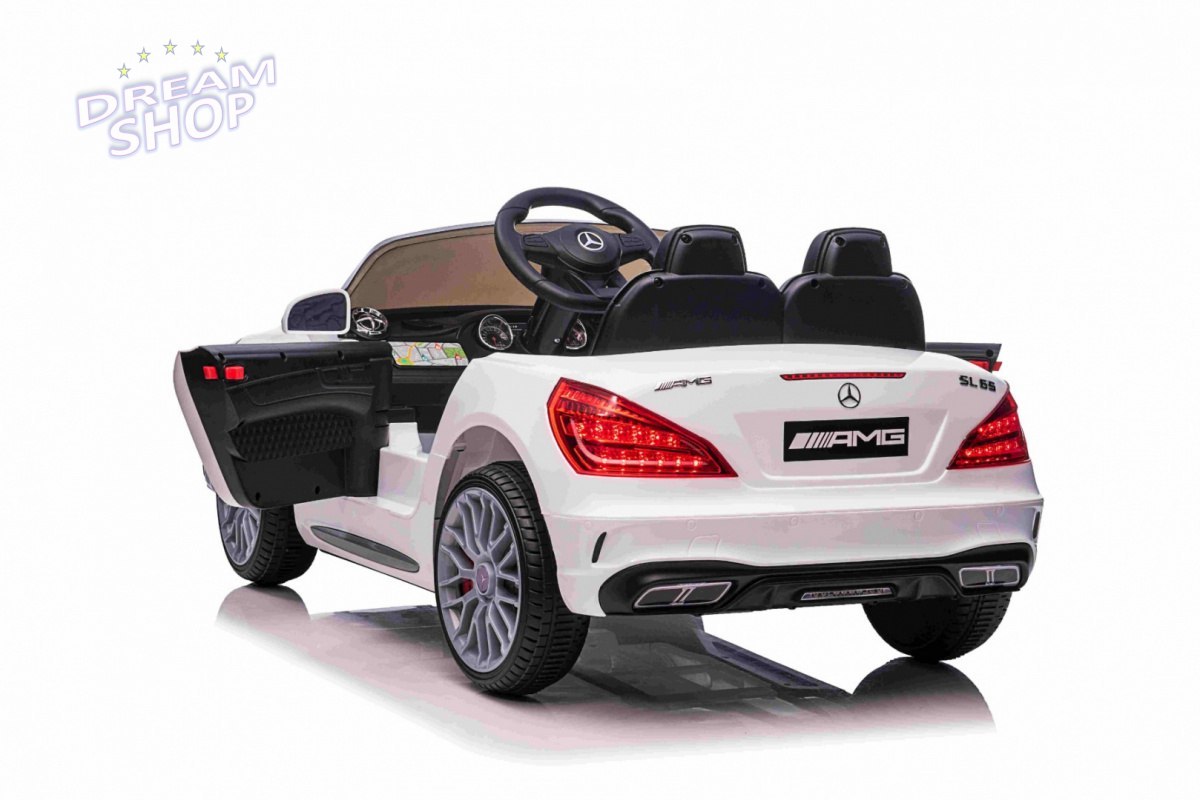 Pojazd Mercedes Benz AMG SL65 S Biały Pojazd Mercedes Benz AMG SL65 S Biały