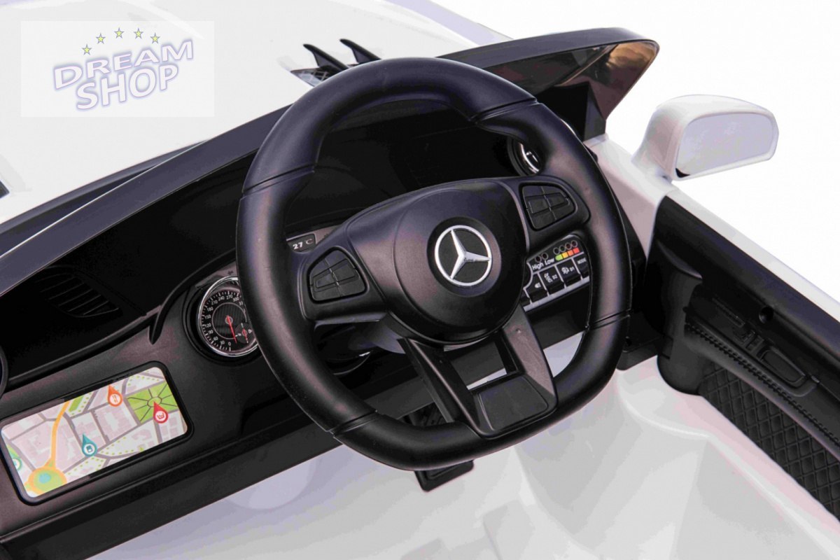 Pojazd Mercedes Benz AMG SL65 S Biały Pojazd Mercedes Benz AMG SL65 S Biały