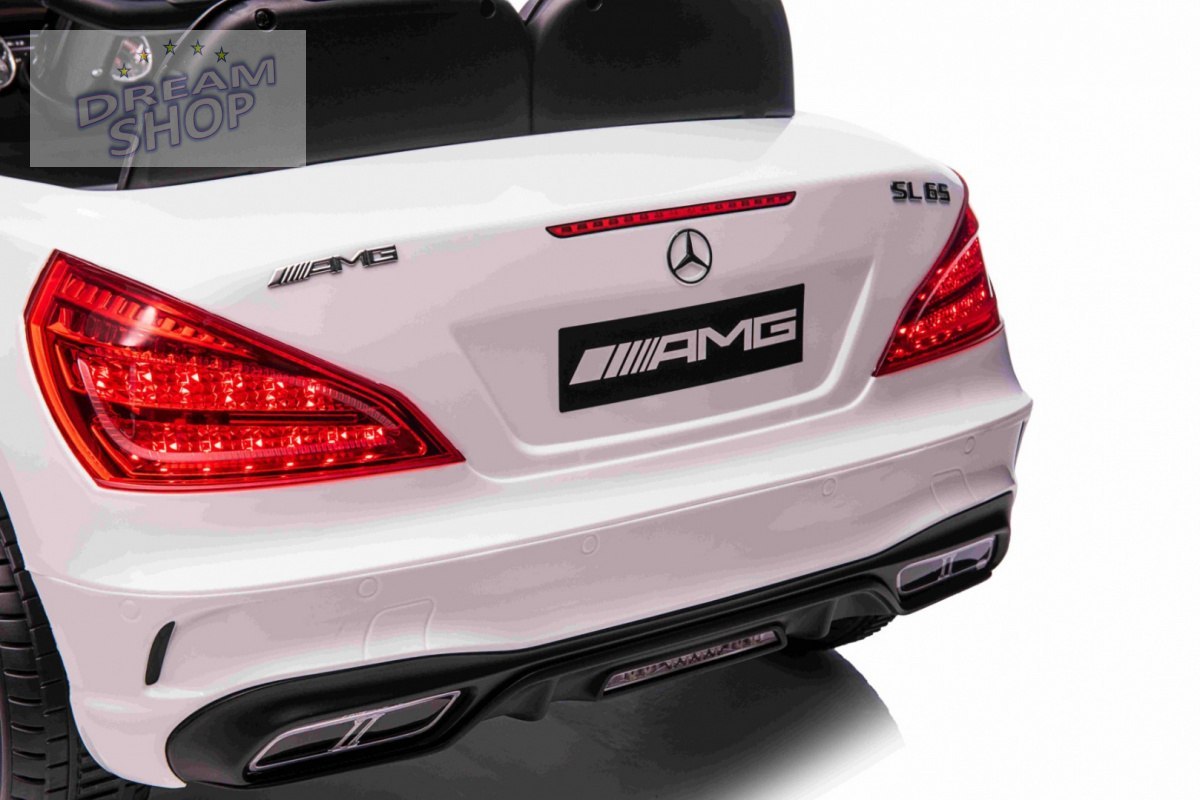 Pojazd Mercedes Benz AMG SL65 S Biały Pojazd Mercedes Benz AMG SL65 S Biały