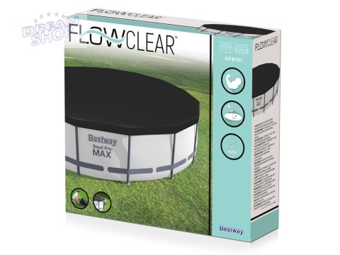 Bestway POKRYWA na basen stelażowy 457 cm 58038 Bestway POKRYWA na basen stelażowy 457 cm 58038