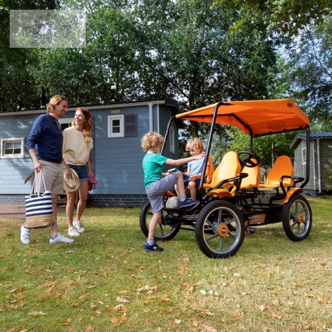 Berg Gokart na pedały 4-osobowy Gran Tour Racer do 225 KG