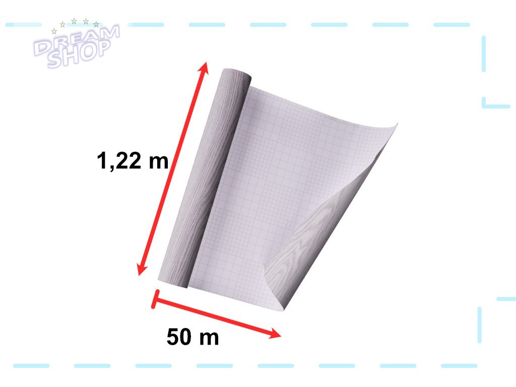 Folia rolka samoprzylepna okleina tapeta dąb srebrno-szary 1,22x50m Folia rolka samoprzylepna okleina tapeta dąb srebrno-szary 1,22x50m