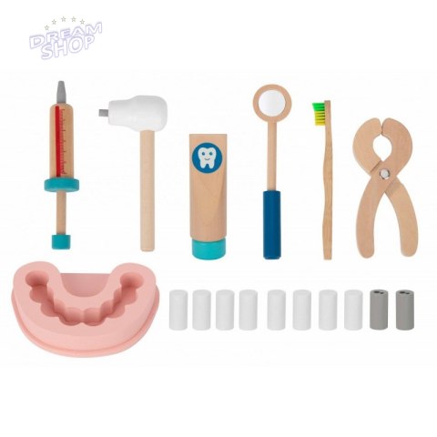TOOKY TOY Zestaw Małego Dentysty Walizka Lekarza 19 el. TOOKY TOY Zestaw Małego Dentysty Walizka Lekarza 19 el.