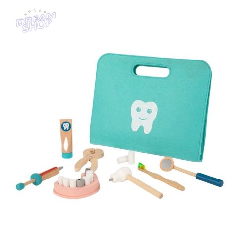 TOOKY TOY Zestaw Małego Dentysty Walizka Lekarza 19 el. TOOKY TOY Zestaw Małego Dentysty Walizka Lekarza 19 el.