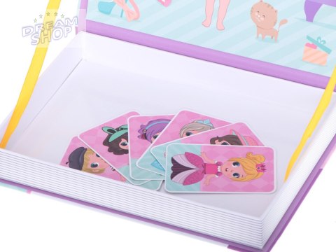 Układanka puzzle magnetyczne ubierz lalkę Układanka puzzle magnetyczne ubierz lalkę