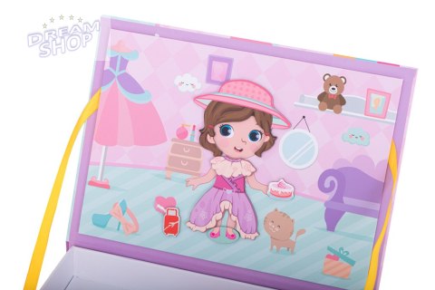 Układanka puzzle magnetyczne ubierz lalkę Układanka puzzle magnetyczne ubierz lalkę