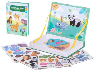 Układanka puzzle magnetyczne zwierzęta safari
