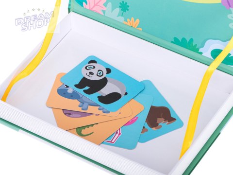 Układanka puzzle magnetyczne zwierzęta safari