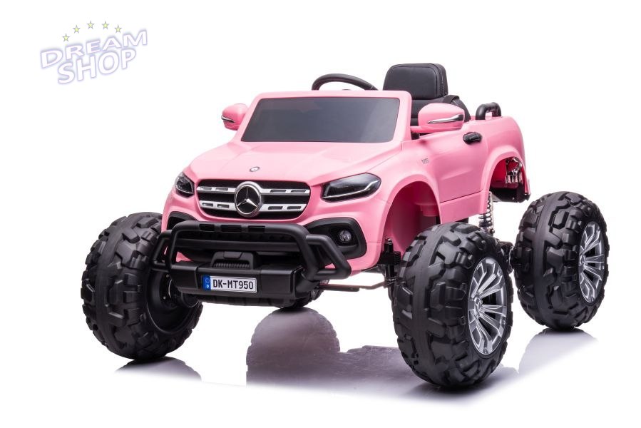 Auto na Akumulator Mercedes DK-MT950 4x4 Light Pink Auto na Akumulator Mercedes DK-MT950 4x4 Light Pink