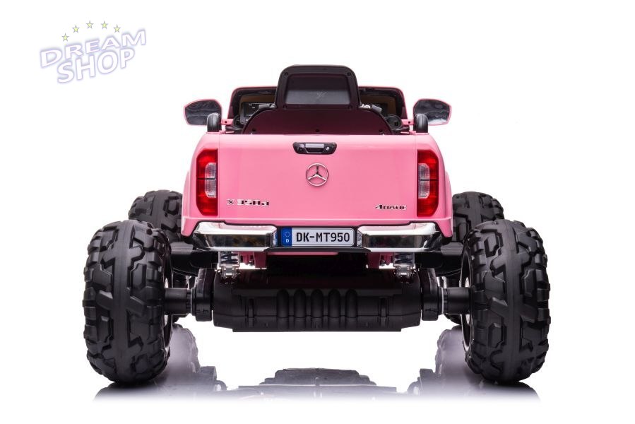 Auto na Akumulator Mercedes DK-MT950 4x4 Light Pink Auto na Akumulator Mercedes DK-MT950 4x4 Light Pink