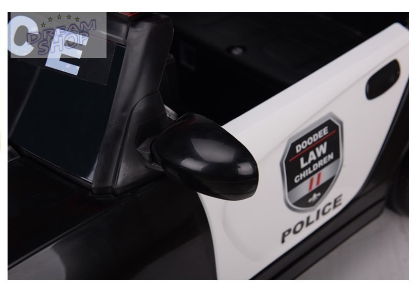 Auto na Akumulator Samochód Policyjny Czarny Auto na Akumulator Samochód Policyjny Czarny