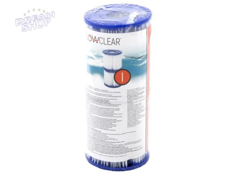 Bestway Filtr typ I wkład do pompy 1249 l/h 58093 Bestway Filtr typ I wkład do pompy 1249 l/h 58093