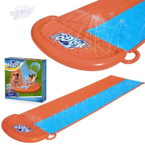 Bestway Podwójny ślizg wodny H2O GO! Długi - 4,88m 52328 Bestway Podwójny ślizg wodny H2O GO! Długi - 4,88m 52328