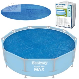 Bestway Pokrywa Folia solarna do basenu305cm 58241