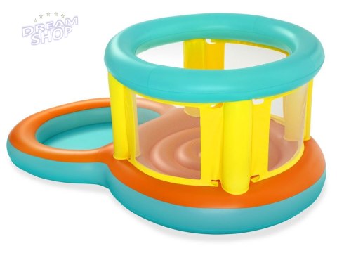 Bestway Zestaw 2w1 Dmuchany Plac zabaw Jumptopia brodzik + trampolina 52385 Bestway Zestaw 2w1 Dmuchany Plac zabaw Jumptopia brodzik + trampolina 52385