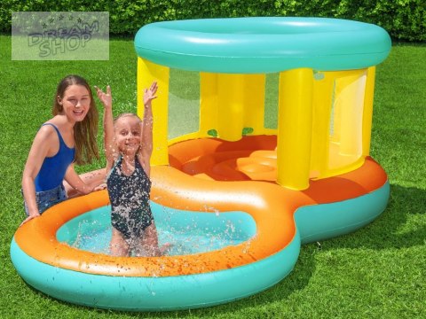 Bestway Zestaw 2w1 Dmuchany Plac zabaw Jumptopia brodzik + trampolina 52385 Bestway Zestaw 2w1 Dmuchany Plac zabaw Jumptopia brodzik + trampolina 52385