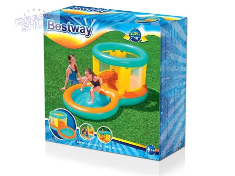 Bestway Zestaw 2w1 Dmuchany Plac zabaw Jumptopia brodzik + trampolina 52385 Bestway Zestaw 2w1 Dmuchany Plac zabaw Jumptopia brodzik + trampolina 52385