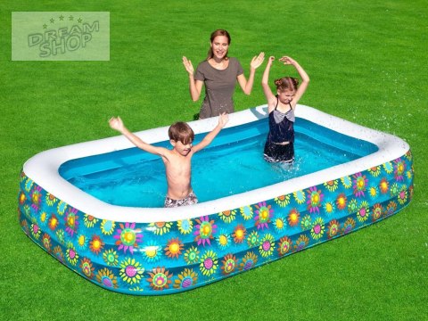 Bestway duży Basen dmuchany 305x183x56cm 54121 Bestway duży Basen dmuchany 305x183x56cm 54121