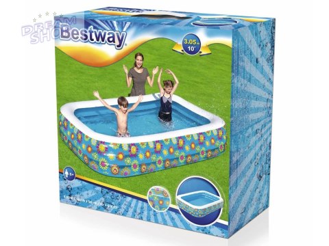 Bestway duży Basen dmuchany 305x183x56cm 54121 Bestway duży Basen dmuchany 305x183x56cm 54121
