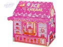 Namiot Księżniczki Ice Cream Lodziarnia dla Dzieci Różowy Światełka Gwiazdki