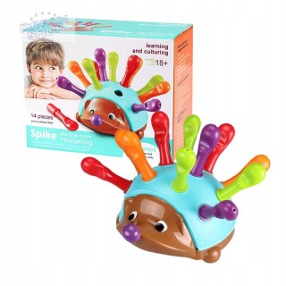 Sorter układanka jeż Montessori kolory liczby 8818