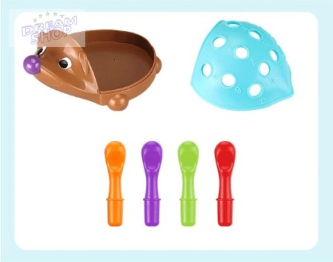Sorter układanka jeż Montessori kolory liczby 8818 Sorter układanka jeż Montessori kolory liczby 8818