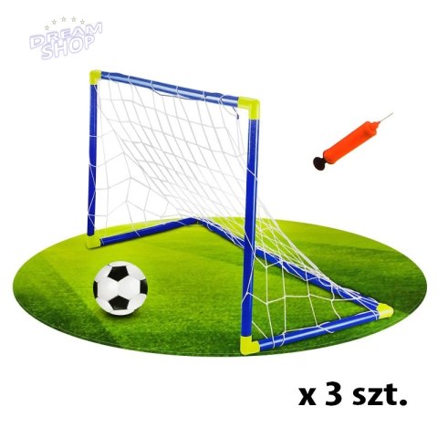 WOOPIE Bramka piłkarska z piłką i pompką Football Sport 3 SZT. WOOPIE Bramka piłkarska z piłką i pompką Football Sport 3 SZT.
