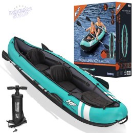 Bestway Kajak 2osobowy Ventura Elite X2 ponton Hydro Force wiosła 65052