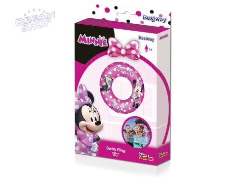 Bestway Koło do pływania 56cm Myszka Minnie 91040 Bestway Koło do pływania 56cm Myszka Minnie 91040