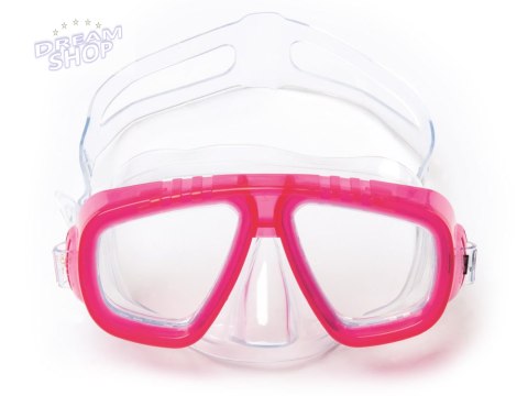 Bestway Maska Okulary do pływania i snurkowania RÓŻOWE 22011