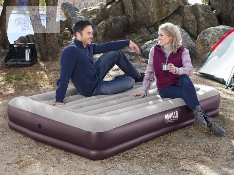 Bestway Materac dmuchany dwuosobowy 2,03mx1,52m łóżko 67699