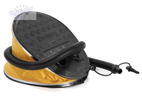 Bestway Pompka nożna do materaca + 2 różne adaptery 29x22cm 62005 Bestway Pompka nożna do materaca + 2 różne adaptery 29x22cm 62005