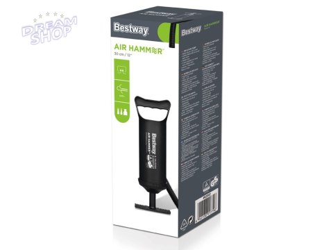 Bestway Pompka ręczna 30cm do materacy piłek 62002 Bestway Pompka ręczna 30cm do materacy piłek 62002
