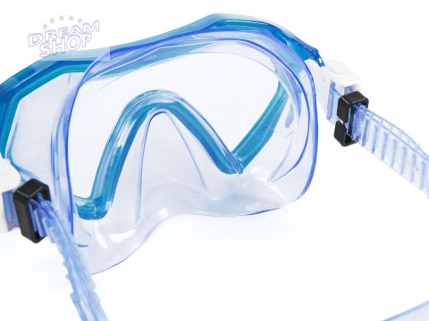Bestway Zestaw do snorkelingu Maska z rurką i płetwami NIEBIESKI 7+ 25046 Bestway Zestaw do snorkelingu Maska z rurką i płetwami NIEBIESKI 7+ 25046