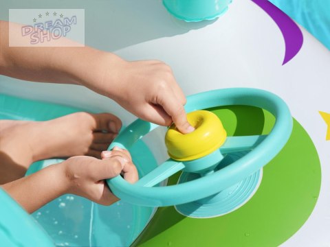 Bestway Dmuchany Ponton z daszkiem ŁÓDKA z dnem Kierownica + klakson 34149 Bestway Dmuchany Ponton z daszkiem ŁÓDKA z dnem Kierownica + klakson 34149