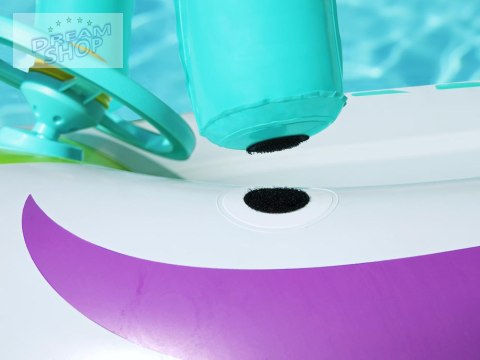 Bestway Dmuchany Ponton z daszkiem ŁÓDKA z dnem Kierownica + klakson 34149 Bestway Dmuchany Ponton z daszkiem ŁÓDKA z dnem Kierownica + klakson 34149