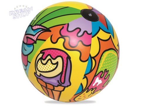 Bestway Dmuchana kolorowa piłka plażowa 91cm 31044 Bestway Dmuchana kolorowa piłka plażowa 91cm 31044
