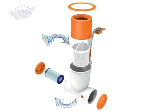 Bestway pompa filtrująca SKIMATIC skimmer 58469 Bestway pompa filtrująca SKIMATIC skimmer 58469