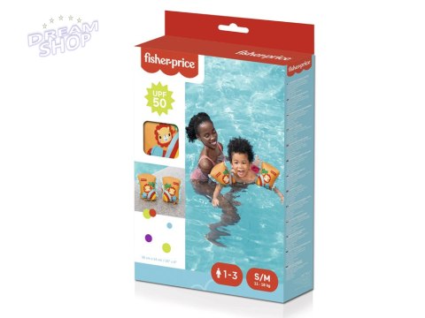 Fisher Price RĘKAWKI do nauki pływania UVA50 93525 Fisher Price RĘKAWKI do nauki pływania UVA50 93525